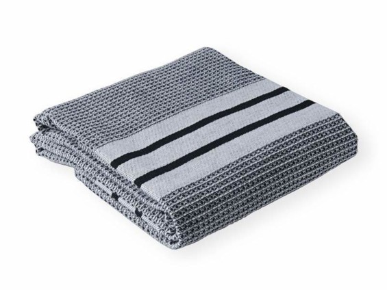 Ręcznik roboczy waflowy - czarny