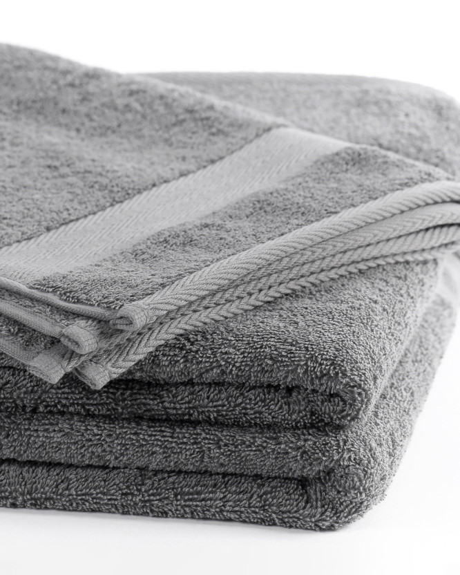 Ręcznik frotte Mali - ciemnoszary
