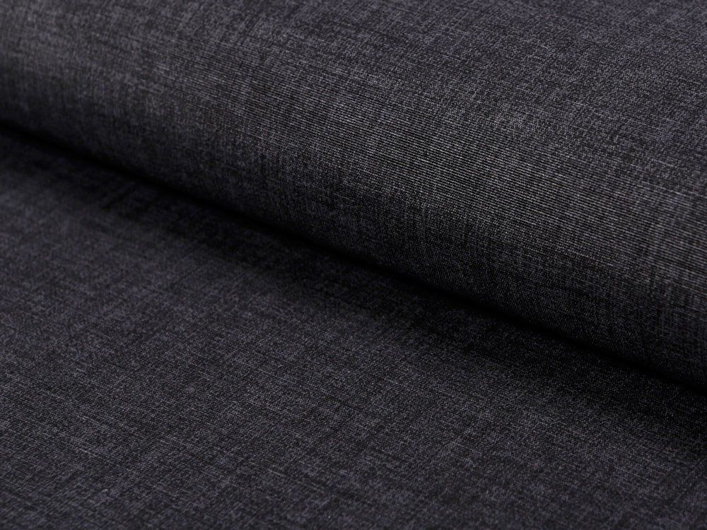 Tkanina pokrywająca jednokolorowa Loneta - czarna naturalna