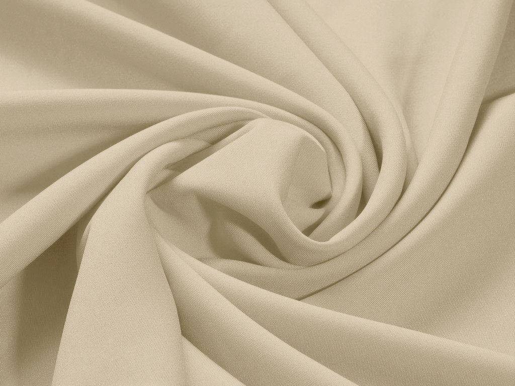 Tkanina dekoracyjna jednokolorowa Rongo - jasnobeżowa
