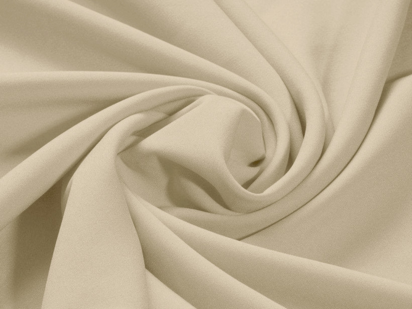 Tkanina dekoracyjna jednokolorowa Rongo - jasnobeżowa