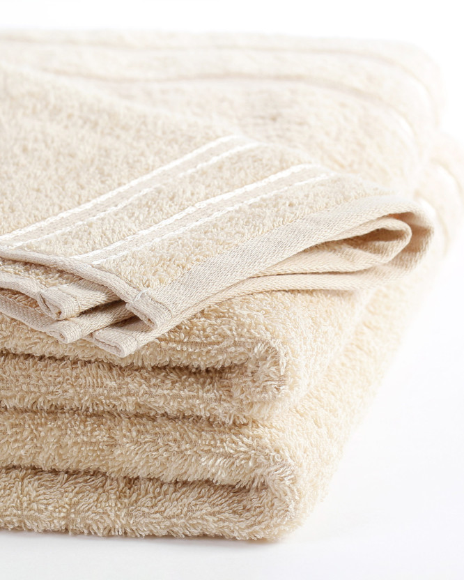 Ręcznik frotte Nela - jasnobeżowy