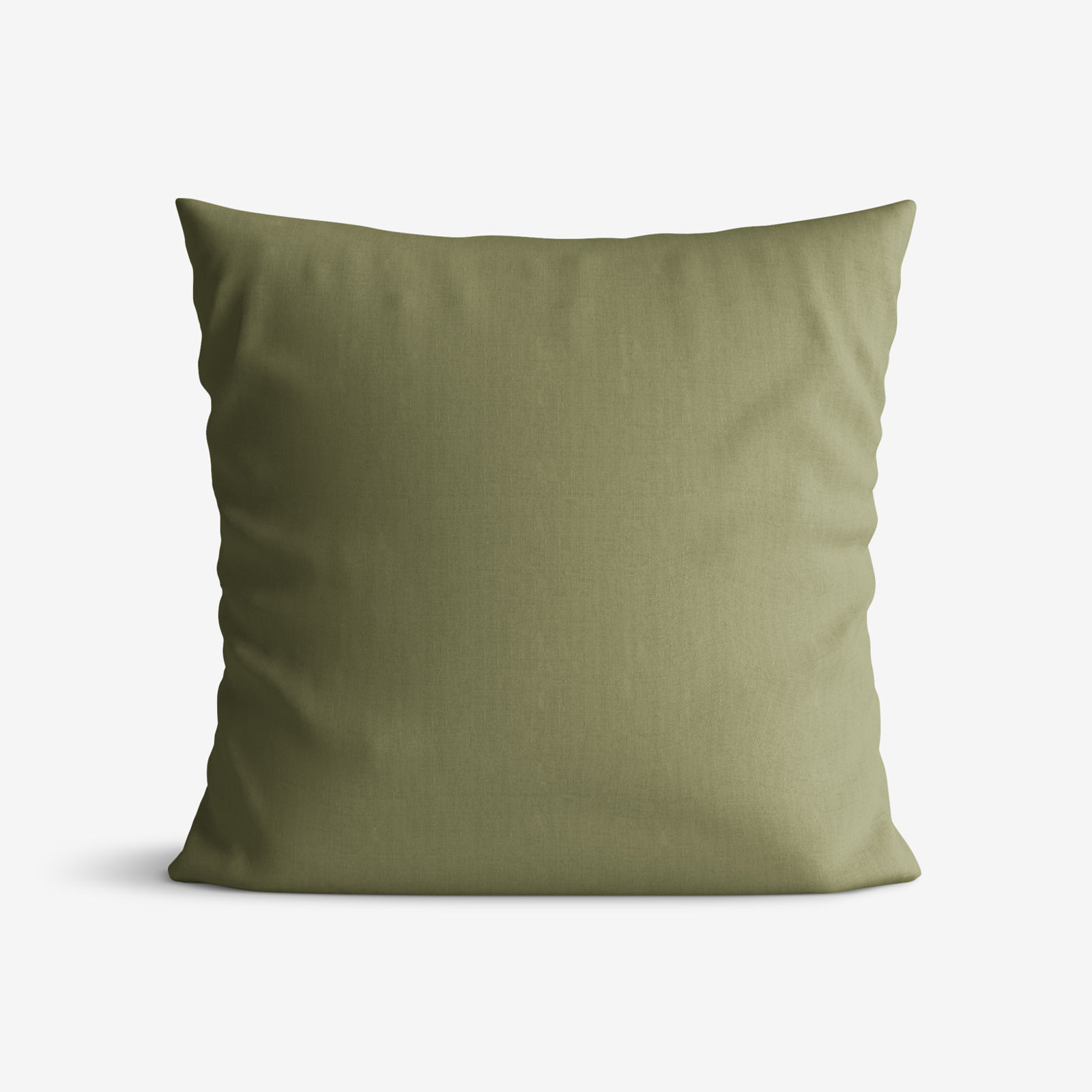Poszewka na poduszkę bawełniana - oliwkowa