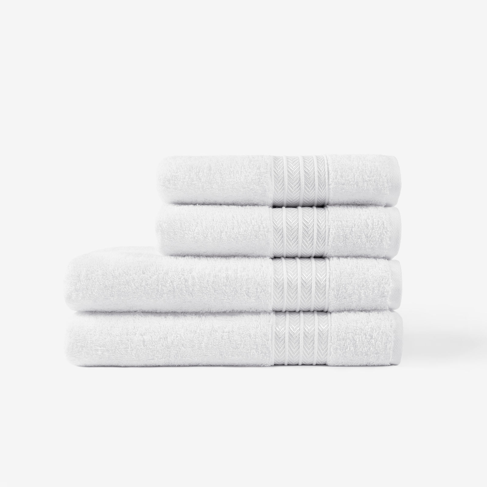 Ręcznik frotte Kaya - biały