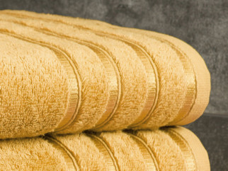 Ręcznik bambusowy BAMBOO LUX - złoty