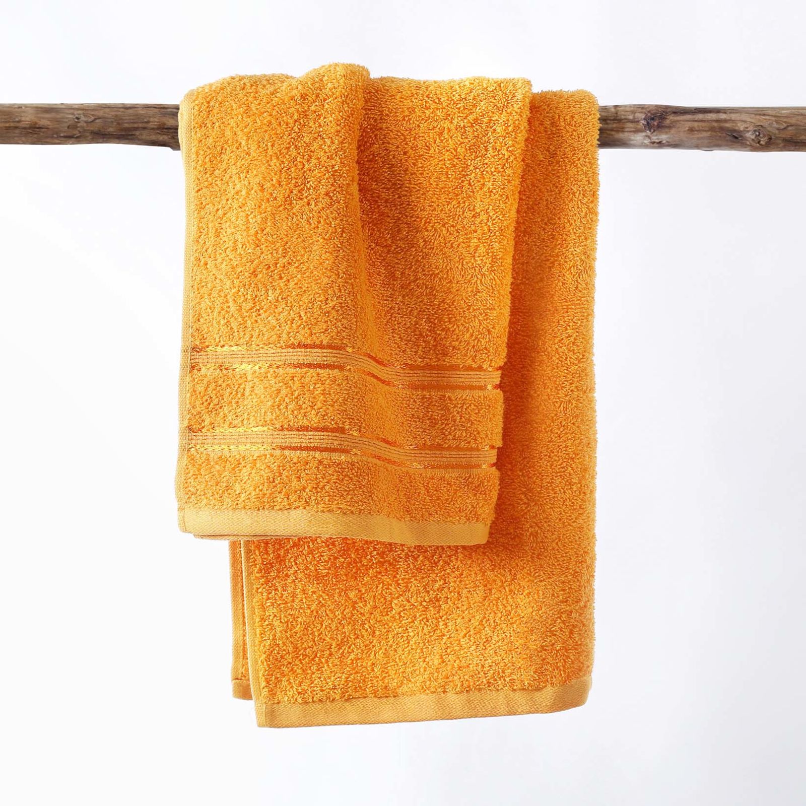 Ręcznik frotte Nela - pomarańczowy