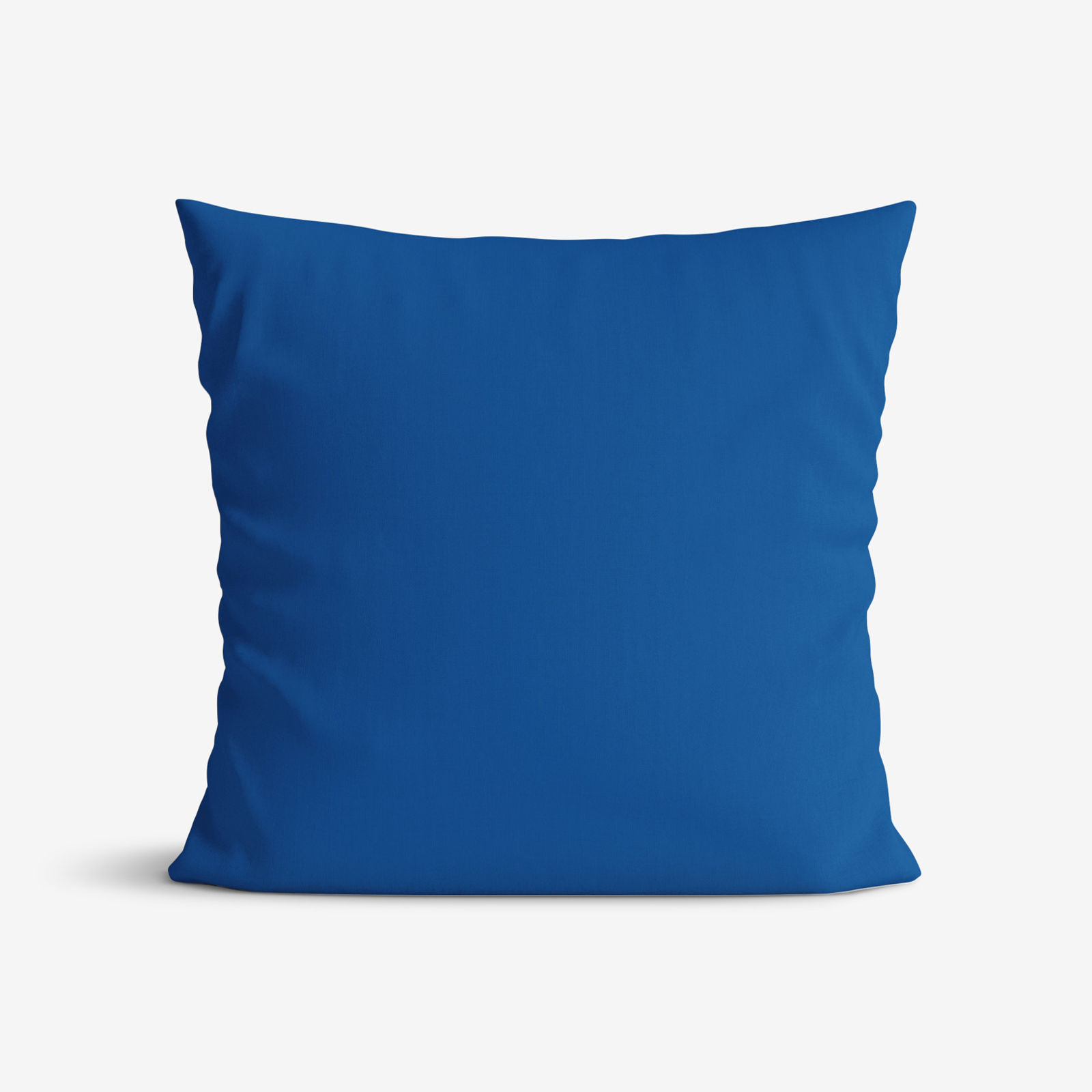 Poszewka na poduszkę bawełniana - błękit królewski