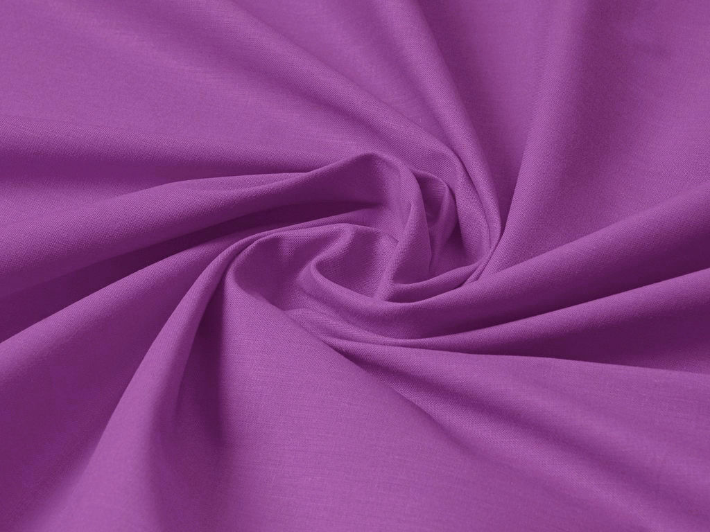 Płótno bawełniane jednokolorowe Suzy - fioletowe