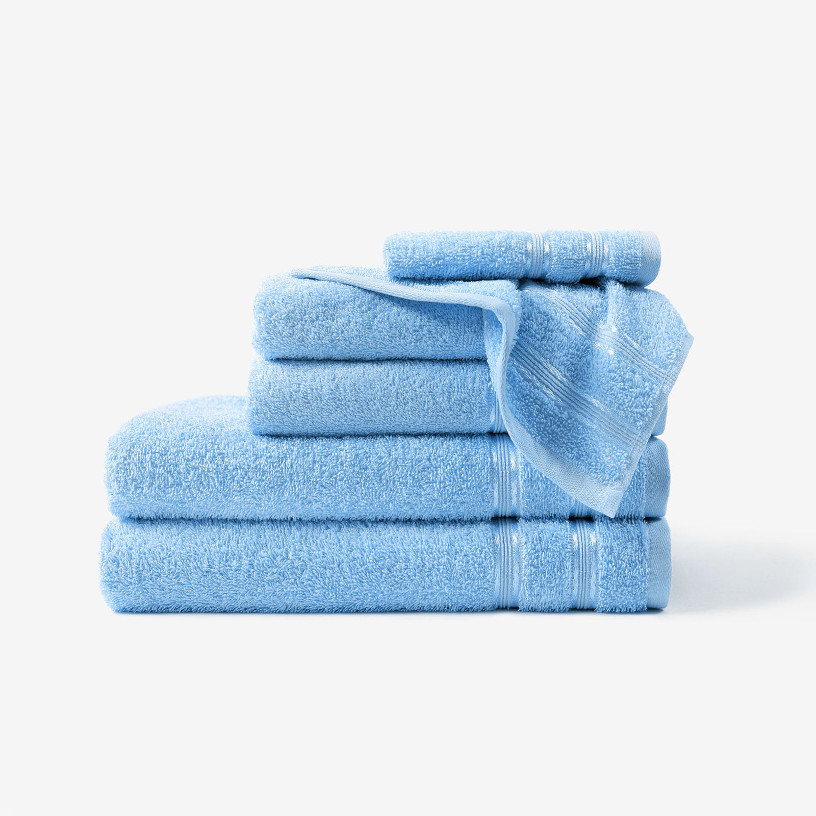 Ręcznik frotte Nela - jasnoniebieski