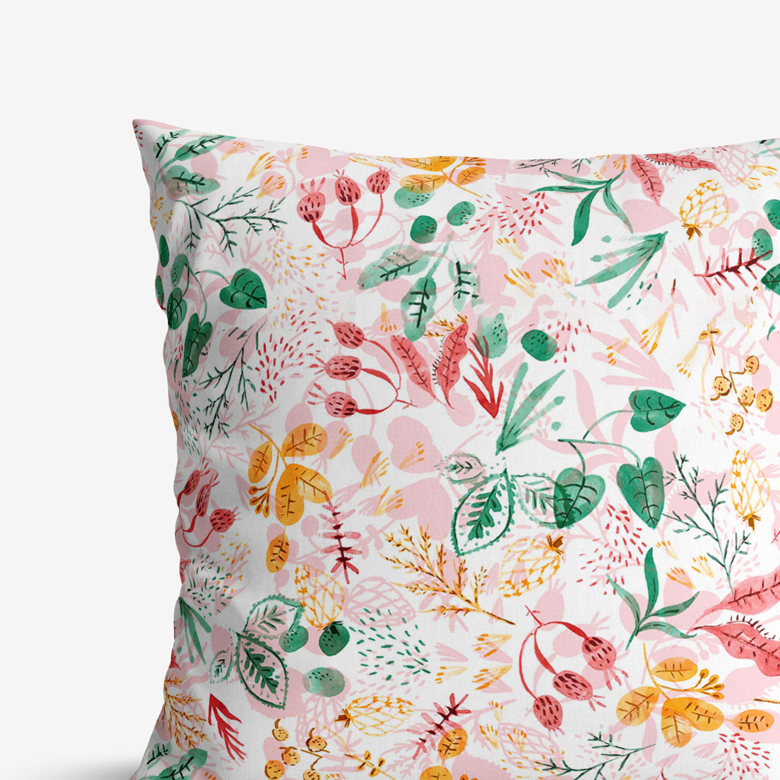 Poszewka na poduszkę dekoracyjna Loneta - kolorowe liście