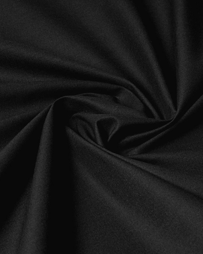 Płótno bawełniane jednokolorowe Suzy - czarne